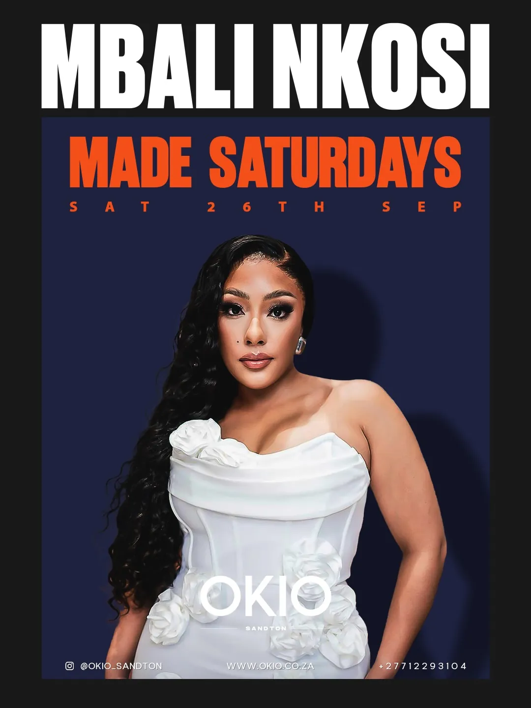 Poster: Mbali Nkosi, Made Saturdays, 26 September