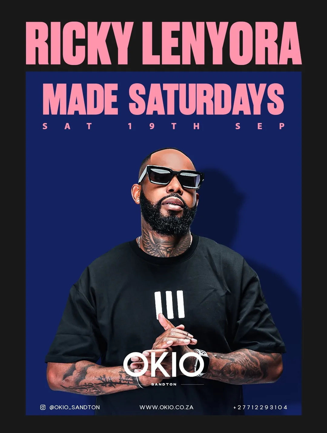 Poster: Ricky Lenyora, Made Saturdays, 19 September