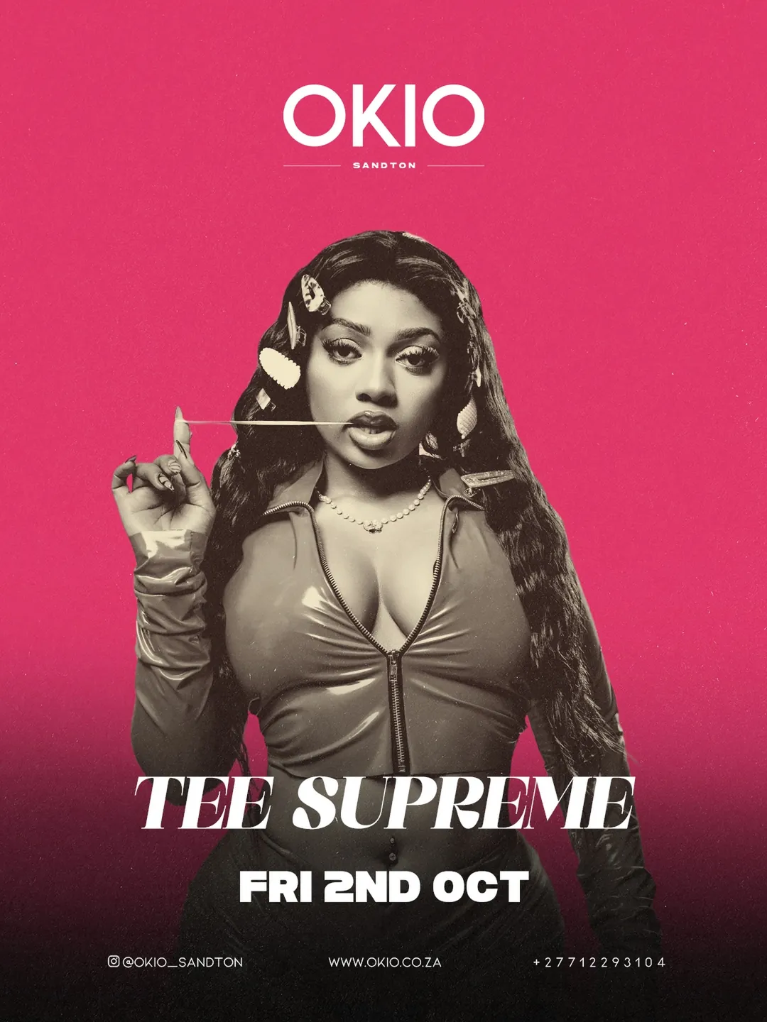 Poster: Tee Supreme, Friday 2 October