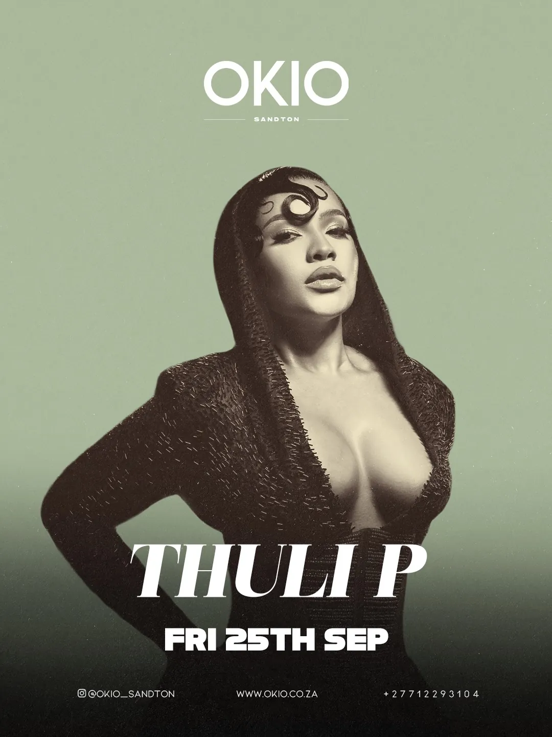 Poster: Thuli P, Friday 25 September